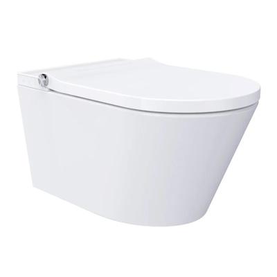 Douche WC Sanilux Deluxe Randloos Met Softclose Zitting Wit