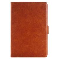 Crazy Horse textuur horizontale Flip effen kleur lederen draagtas met houder & Card Slots & portemonnee voor iPad mini 4(Brown) - thumbnail
