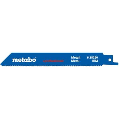 Metabo Accessoires Reciprozaagbladen (5 st.) BiM 150x1,25/1,8-2,6 - 628260000