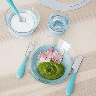 BEABA glazen lunchbox blauw BEABA glazen lunchbox blauw
