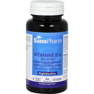 Sanopharm Vitamine B12 Bio-Actief Zuigtabletten