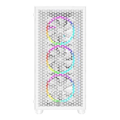 PC-behuizing - XIGMATEK - Gaming G Pro Arctic (wit) - Middelgrote toren - E-ATX-formaat - 4x120 mm LED A-RGB PC-behuizing - XIGMATEK - Gaming G Pro Arctic (wit) - Middelgrote toren - E-ATX-formaat - 4x120 mm LED A-RGB