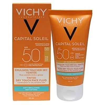 Vichy Idéal Soleil Dry Touch BB Zonnecrème SPF50 50ml