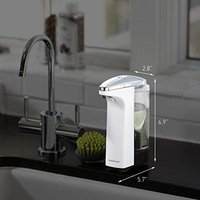 Simplehuman Zeepdispenser Compact 237 ml Wit