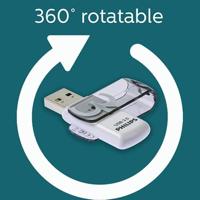 Philips FM32FD00B USB flash drive 32 GB USB Type-A 3.0 (3.1 Gen 1) Zwart, Wit - thumbnail