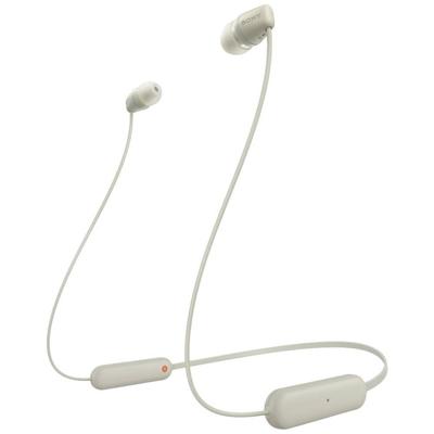 Sony WI-C100 In-ear Draadloos Beige