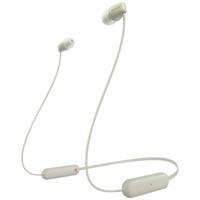 Sony WI-C100 In-ear Draadloos Beige - thumbnail