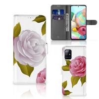 Samsung Galaxy A71 Hoesje Roses - thumbnail
