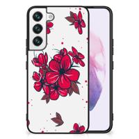 Samsung Galaxy S22 Bloemen Hoesje Blossom Red - thumbnail