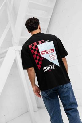 Croyez Fumes Flag T-Shirt Heren Zwart - Maat XS - Kleur: Zwart | Soccerfanshop