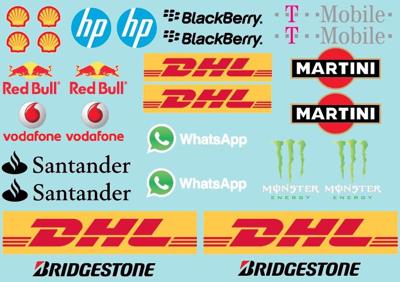 Merken stickervel - A5