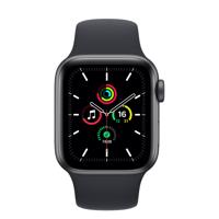 Refurbished Apple Watch SE 2020 GPS 40mm Space Gray Als nieuw - thumbnail