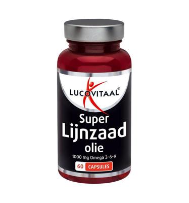 Lucovitaal Super Lijnzaad Olie Capsules