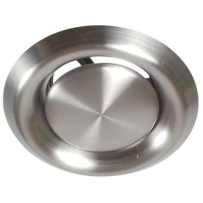 Nedco ventielrooster - voor diameter 125 mm - RVS - met klemmen