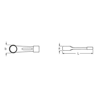 Stahlwille 8 46 42010046 Slagringsleutel 46 mm