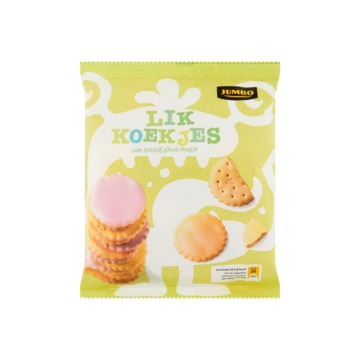 Jumbo Lik Koekjes Fruit Smaak 200 g