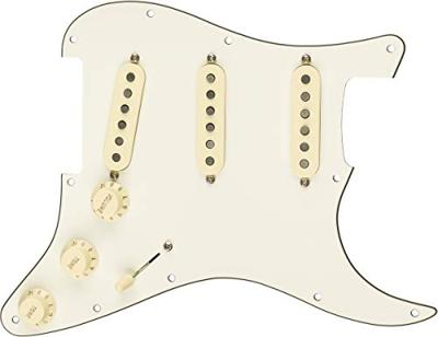 Fender Pre-Wired Strat PG Custom Shop Texas Special SSS Parchment