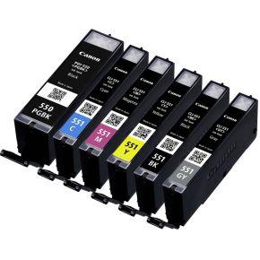 Canon PGI-550/CLI-551 Multipak PGBK/C/M/Y/BK/GY