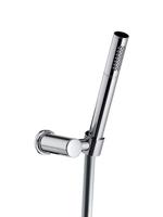 Verstelbare Wandsteun Hotbath Mate Met Argenta Doucheslang 100 cm en ABS Handdouche Chroom - thumbnail
