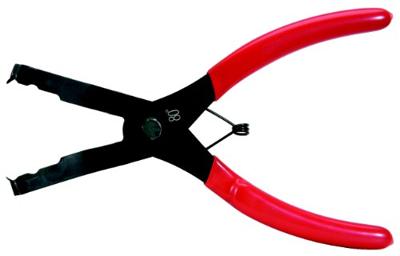 KS Tools 1151088 Trim-clip-tang, tanguiteinde 80°, 200 mm