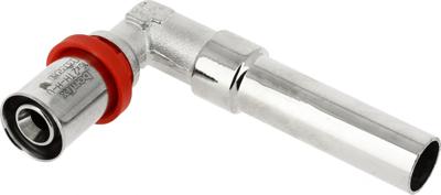 Bonfix Perskoppeling - 1x Alu-pers 1x Insteek - Kniekoppeling - 16mm x �15