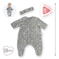 Corolle poppen pyjama en hoofdband, 30cm - glow in the dark - thumbnail