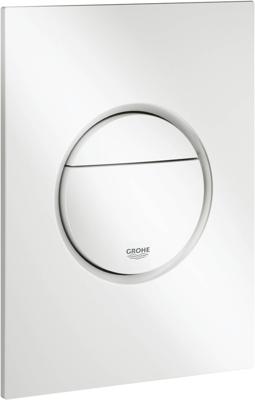 Bedieningsplaat Grohe Nova Cosmopolitan S WC DF 13x17,2cm Alpine Wit