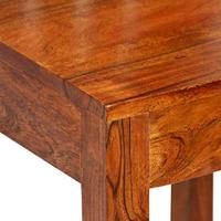 Eetkamerstoelen 2 st modern hout met honingafwerking - thumbnail