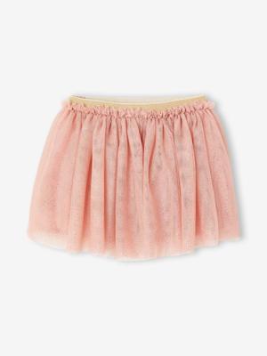Tulle-jurk voor een speciale gelegenheid voor baby's rouge Tulle-jurk voor een speciale gelegenheid voor baby's rouge