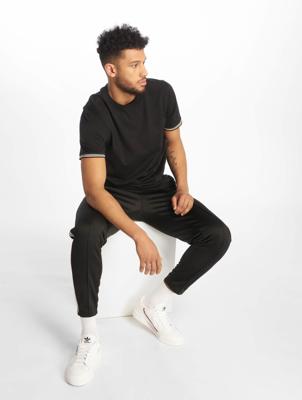 Urban Classics / t-shirt Rib Ringer in zwart