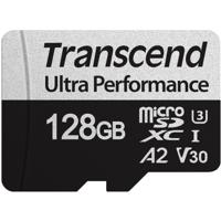 Transcend microSDXC 340S microSDHC-kaart 128 GB Class 10, Class 3 UHS-I - thumbnail