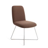 Jesper Home Eetkamerstoel 'Taiwa' Cross Steel, kleur Rustic Rye - thumbnail