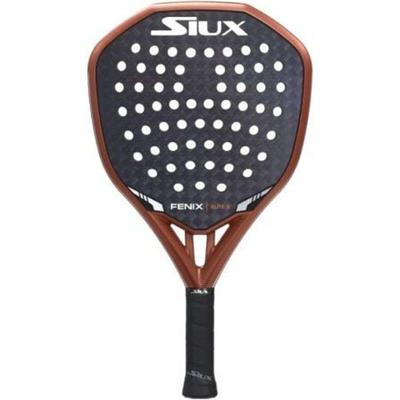Padel Racket Siux Fenix Elite 5 2025 Oranje Koolstofvezel