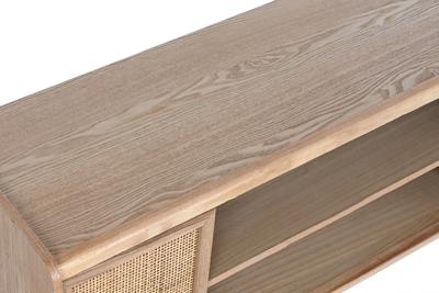 Tv-meubel Home ESPRIT Natuurlijk Rotan Paulownia hout 120 x 35 x 54 cm