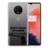 OnePlus 7T Silicone-hoesje Pistol DTMP - thumbnail