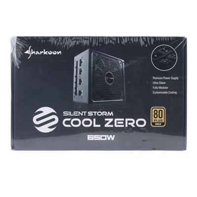Sharkoon SilentStorm Cool Zero 650W voeding Sharkoon SilentStorm Cool Zero 650W voeding
