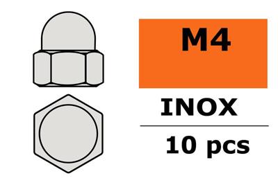 Dopmoer, M4, Inox (10st)