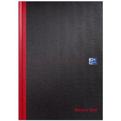 Notitieboek oxford black n' red a4 96vel blanco | 5 stuks Notitieboek oxford black n' red a4 96vel blanco | 5 stuks