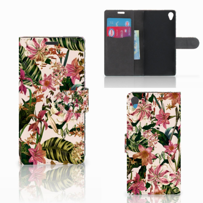 Sony Xperia Z3 Hoesje Flowers Sony Xperia Z3 Hoesje Flowers