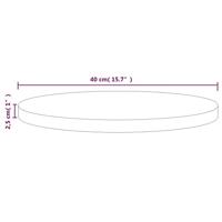 Tafelblad 40x2,5 cm massief grenenhout - thumbnail