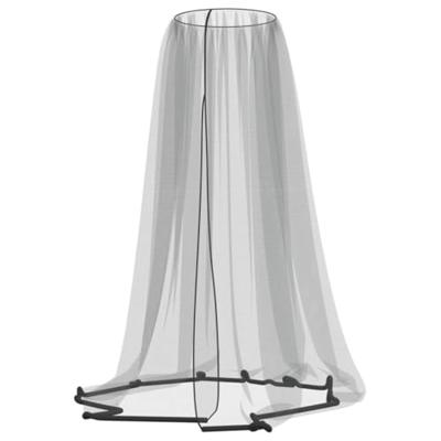 VidaXL Klamboe voor paraplu 220 gaas φ300x230 cm zwart