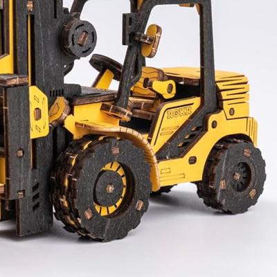 Robotime Forklift houten bouwpakket