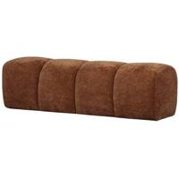 Woood Mojo eetkamerbank 164 cm rib Roestbruin - thumbnail