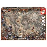 Educa 2000 Piratenkaart- - thumbnail