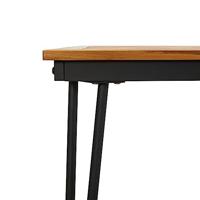 Tuintafel met haarspeldpoten 180x90x75 cm massief acaciahout - thumbnail