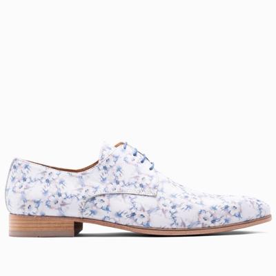 Paulo Bellini Carbonia White/Blue Trouwschoenen | Maat: 45