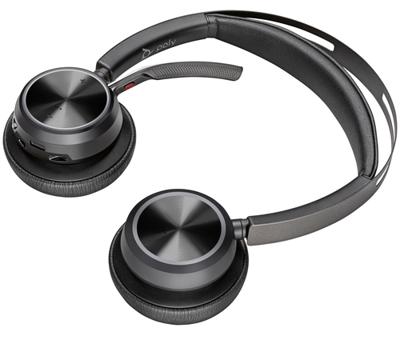 HP Poly Voyager Focus 2 On Ear headset Bluetooth Stereo Zwart Noise Cancelling Headset Computer