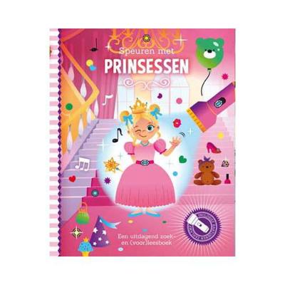 Lantaarn Publishers Speuren met prinsessen zoekboek met kartonnen zaklamp Lantaarn Publishers Speuren met prinsessen zoekboek met kartonnen zaklamp