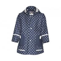 Playshoes regenjas Stippen Marine-140 - thumbnail