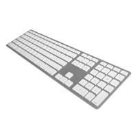 Matias FK418DCS-DE Wireless USB-C® Aluminum Keyboard for Mac Toetsenbord Draadloos QWERTZ, Duits, Mac Zilver - thumbnail